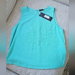 💝Mint Green Textured Sleeveless Top